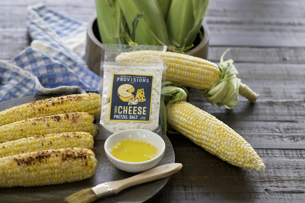 Cheesy Grilled Corn on the Cob